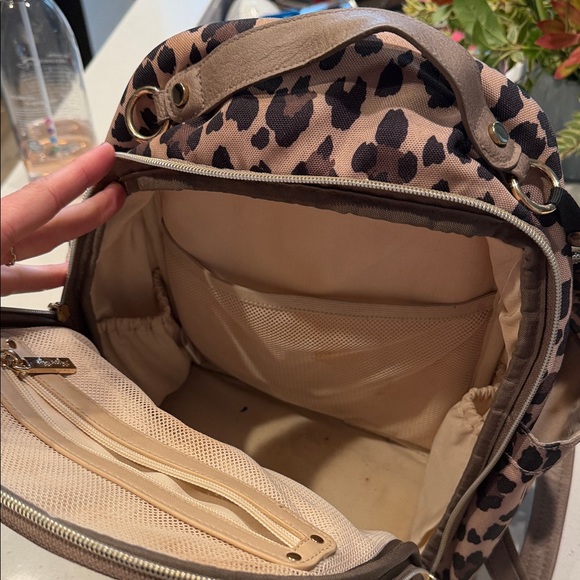 Itzy Ritzy Leopard Print Backpack Mini - Picture 7 of 9